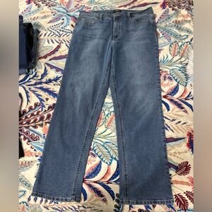 Classic Blue Straight Leg Women's Jeans